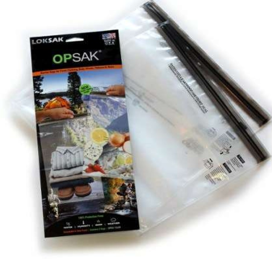 Camp Kitchen * | High Quality Loksak Opsak Odor-Proof Barrier Bags 12 X 20 - Package Of 2 Clear