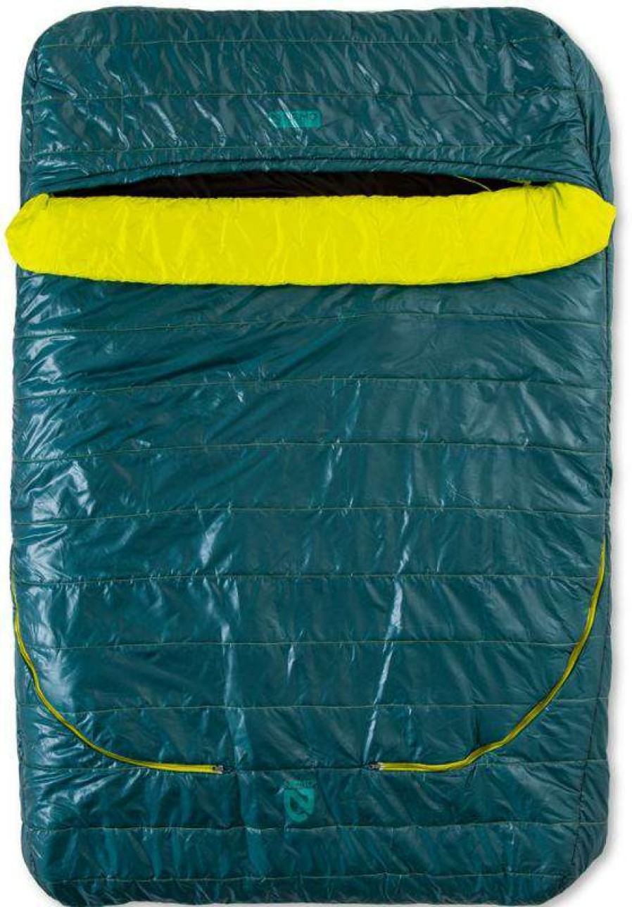 Camping And Hiking * | 40%-70% Off Nemo Jazz 30 Double Sleeping Bag Lagoon/Lumen