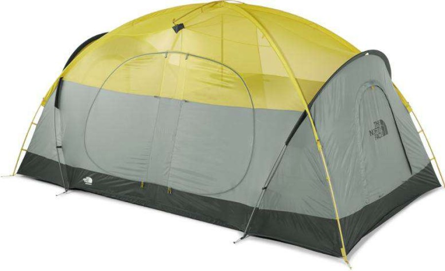 Tents * | Shop The North Face Wawona 8 Tent Agave Green/Asphalt Grey