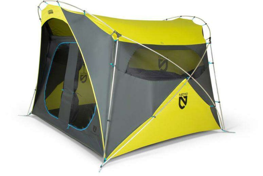 Tents * | Cheaper Nemo Wagontop 4 Tent Goodnight Gray/Lumen