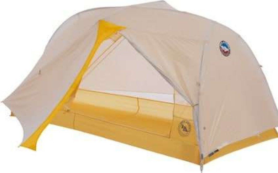 Tents * | Cheaper Big Agnes Tiger Wall Ul 1 Solution-Dyed Tent Light Grey/Gold