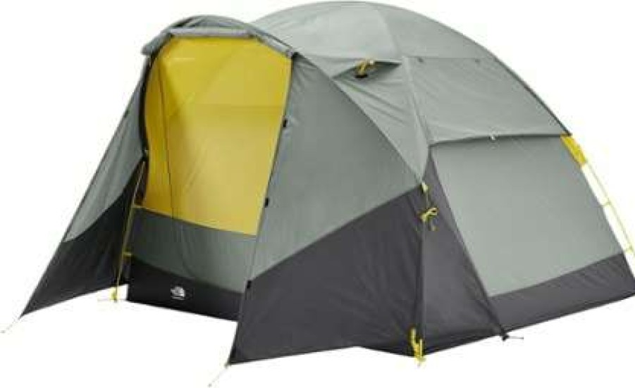 Tents * | Cheaper The North Face Wawona 4 Tent Agave Green/Asphalt Grey