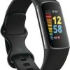 Camping And Hiking * | Online Fitbit Charge 5 Black