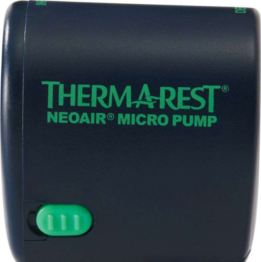 Camping And Hiking * | Online Therm-A-Rest Neoair Micro Pump Black