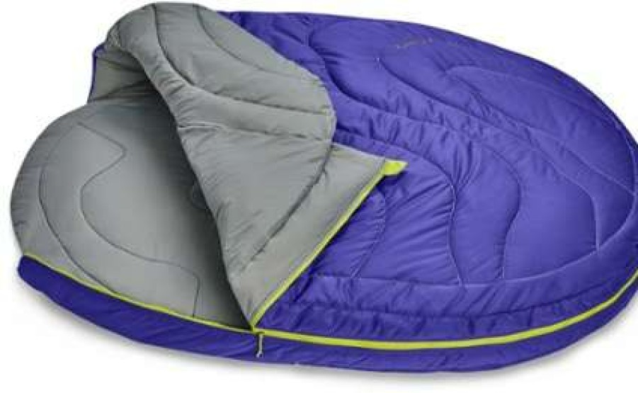 Camping And Hiking * | Online Ruffwear Highlands Dog Sleeping Bag Huckleberry Blue