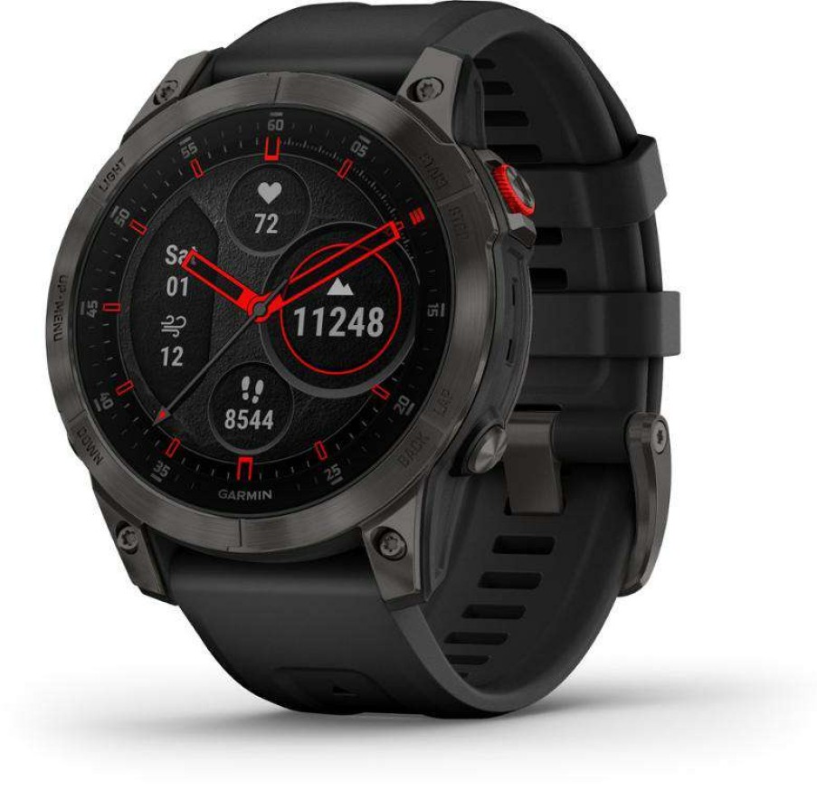 Camping And Hiking * | 40%-70% Off Garmin Epix (Gen 2) Sapphire Multisport Gps Watch