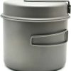 Camp Kitchen * | Online Toaks 1600Ml Pot With Pan Titanium