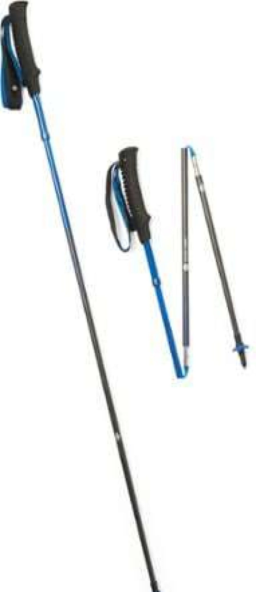 Camping And Hiking * | Cheaper Black Diamond Distance Carbon Z Poles Pair Ultra Blue