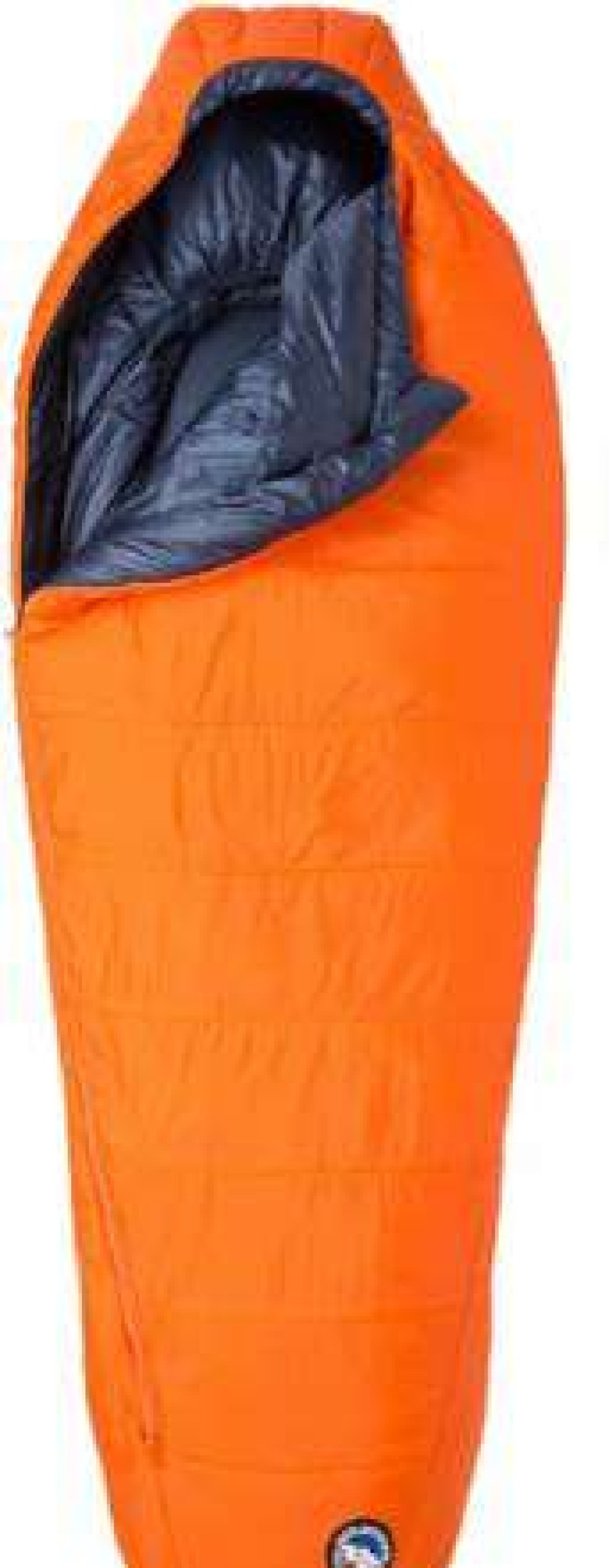 Camping And Hiking * | 40%-70% Off Big Agnes Lost Dog 15 Sleeping Bag Orange/Navy