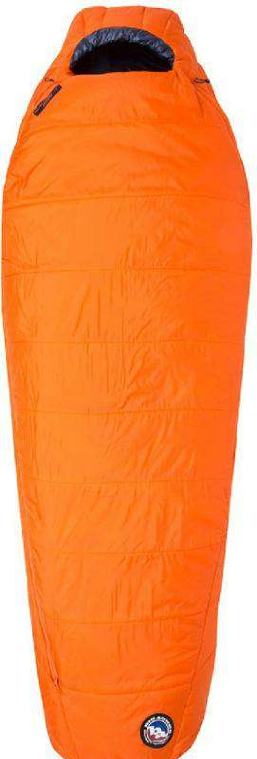 Camping And Hiking * | 40%-70% Off Big Agnes Lost Dog 15 Sleeping Bag Orange/Navy