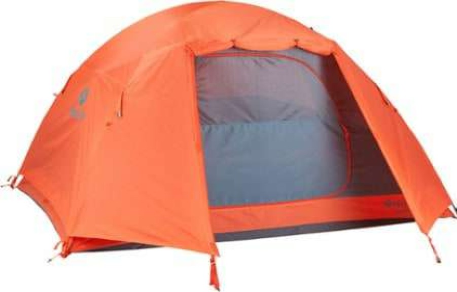 Tents * | Online Marmot Catalyst 3P Tent With Footprint Red Sun/Cascade Blue