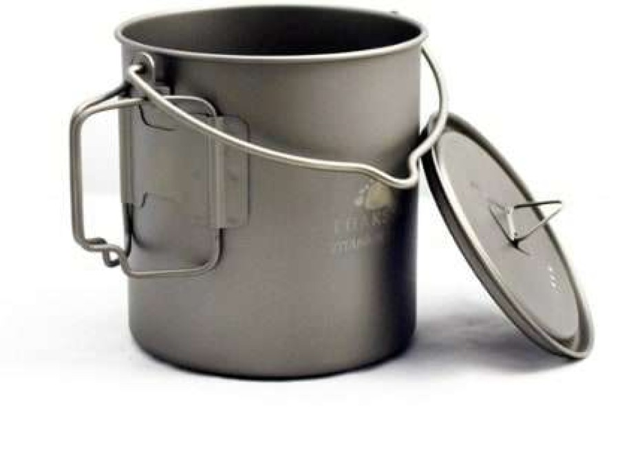 Camp Kitchen * | Shop Toaks 750Ml Pot With Bail Handle Titanium