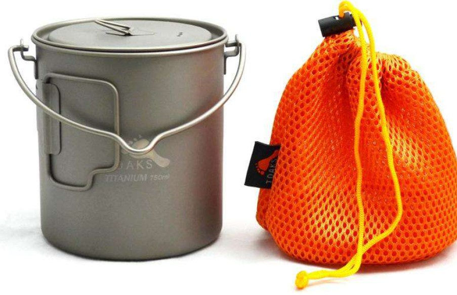 Camp Kitchen * | Shop Toaks 750Ml Pot With Bail Handle Titanium